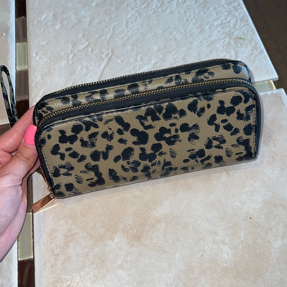 Cheetah Print Wallet